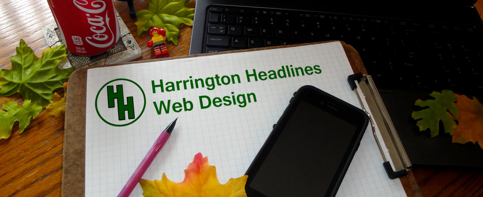 Harrington Headlines Web Design